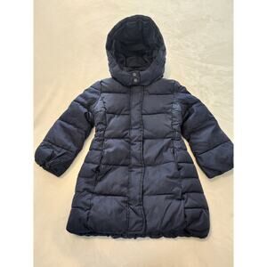 Gap Girls Navy Blue Puffer Coat Sz XS (4/5)